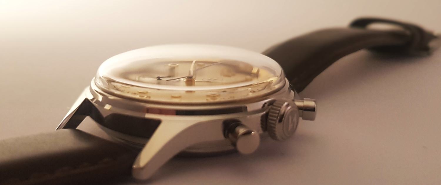plexiglass vintage watch